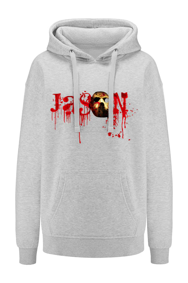 Friday the 13th Horror Gray Hoodie