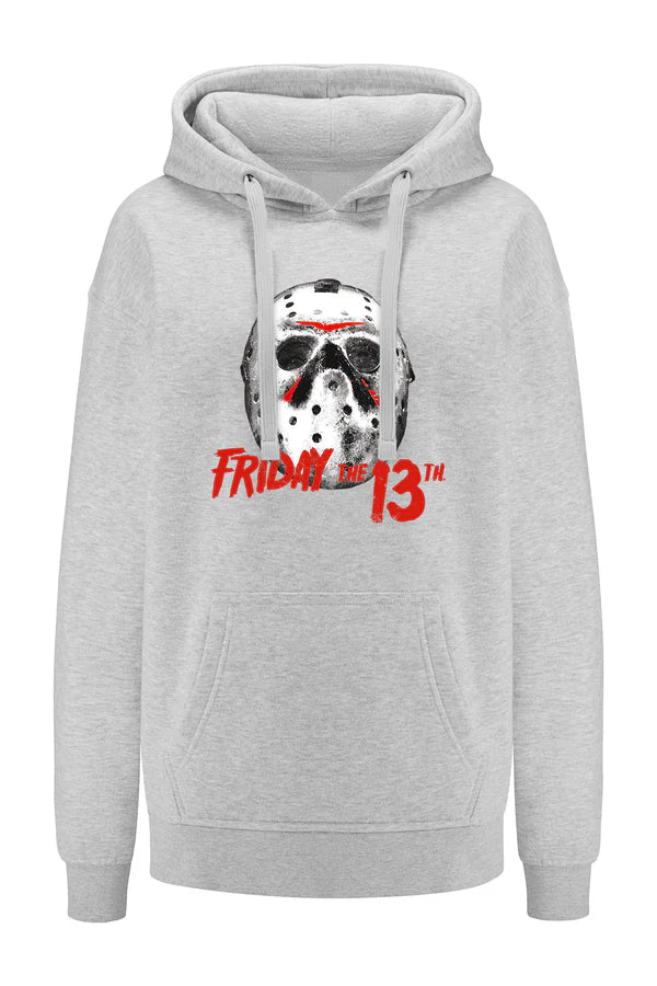 Friday the 13th Horror Gray Hoodie