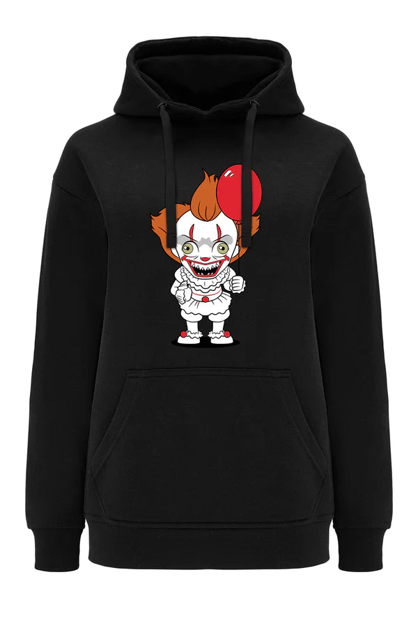 IT Horror Black Hoodie