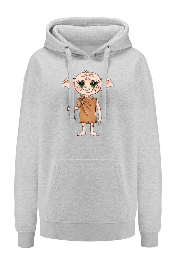 Dobby Harry Potter Gray Hoodie