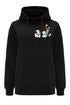 Space Jam Looney Tunes Black Hoodie