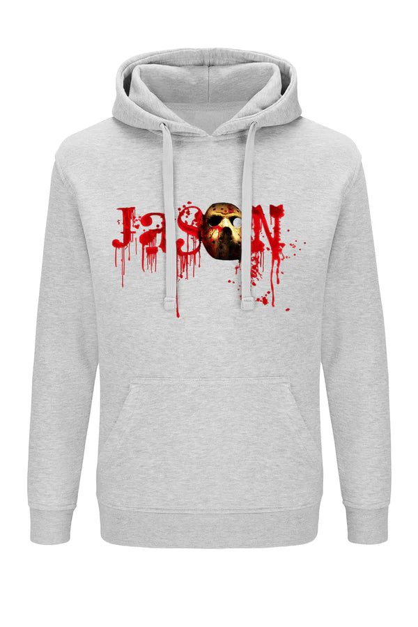 Friday the 13th Horror Gray Hoodie