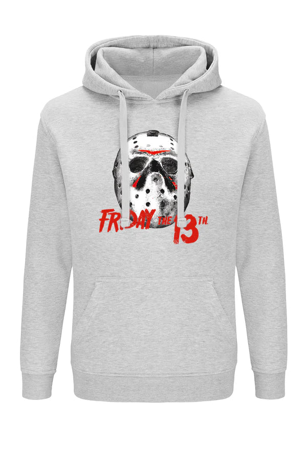 Friday the 13th Horror Gray Hoodie