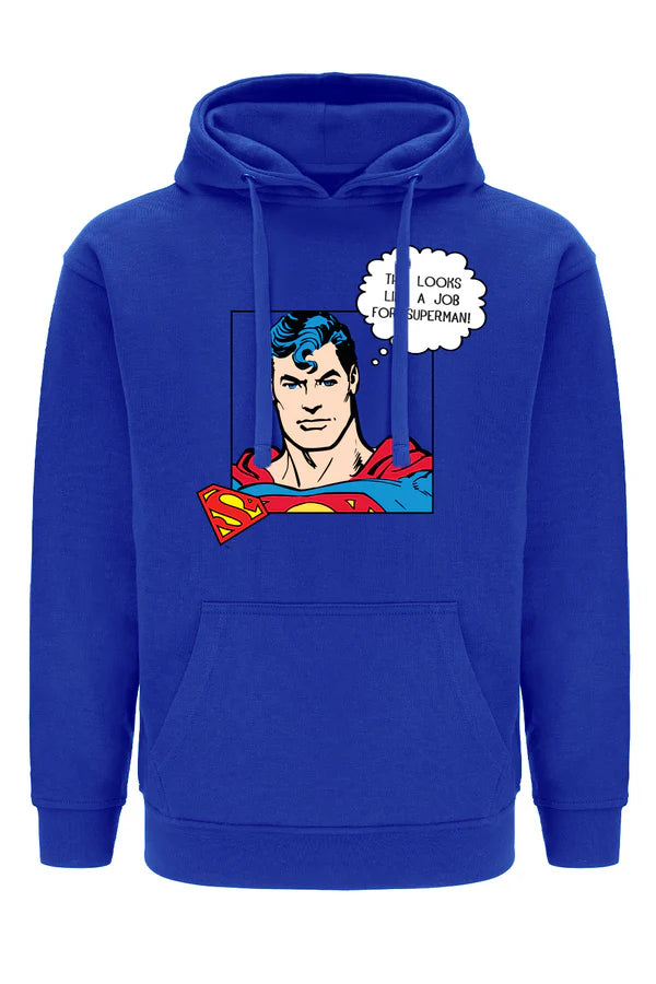 Superman DC Blue Hoodie