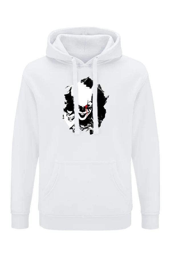 IT Horror White Hoodie