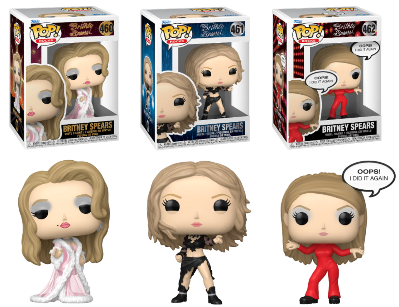 Pop! Rocks Complete Set 3 Britney Spears