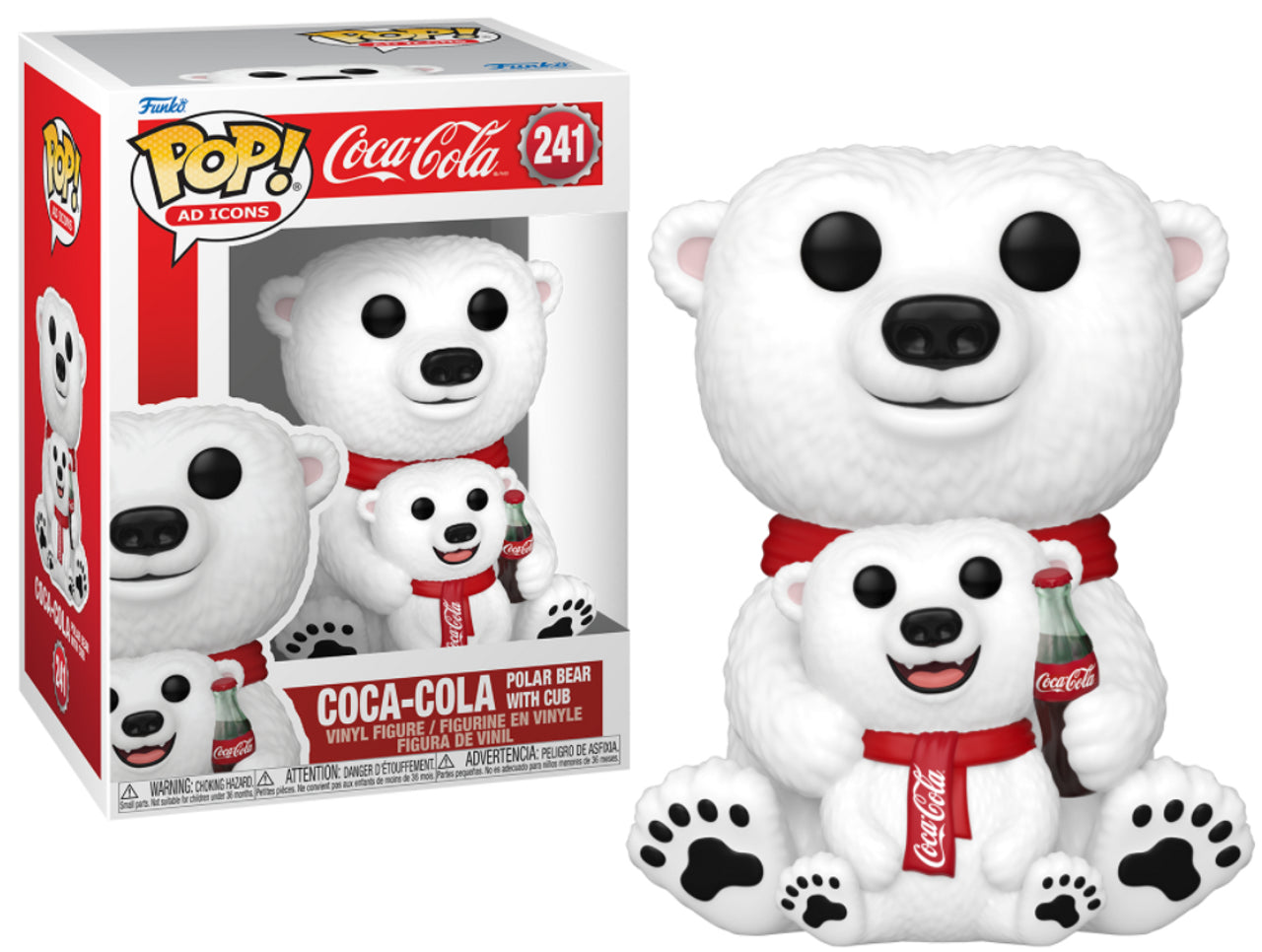 Pop! Ad Icon Coca-Cola Bear w/Cub Coca-Cola