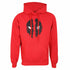 Marvel Comics Deadpool Mask Splatter Pullover Hoodie