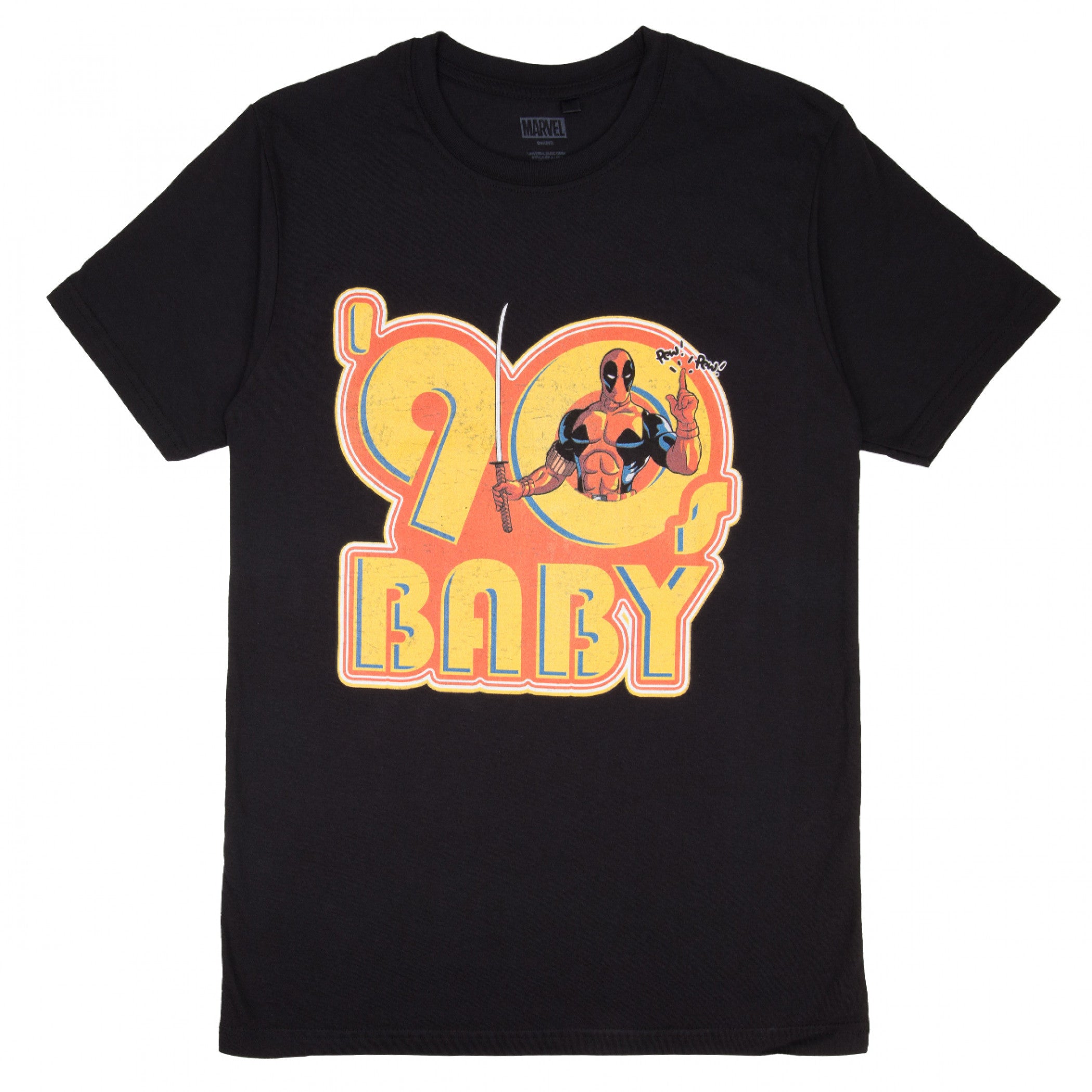 Deadpool '90s Baby "Pew! Pew!" T-Shirt