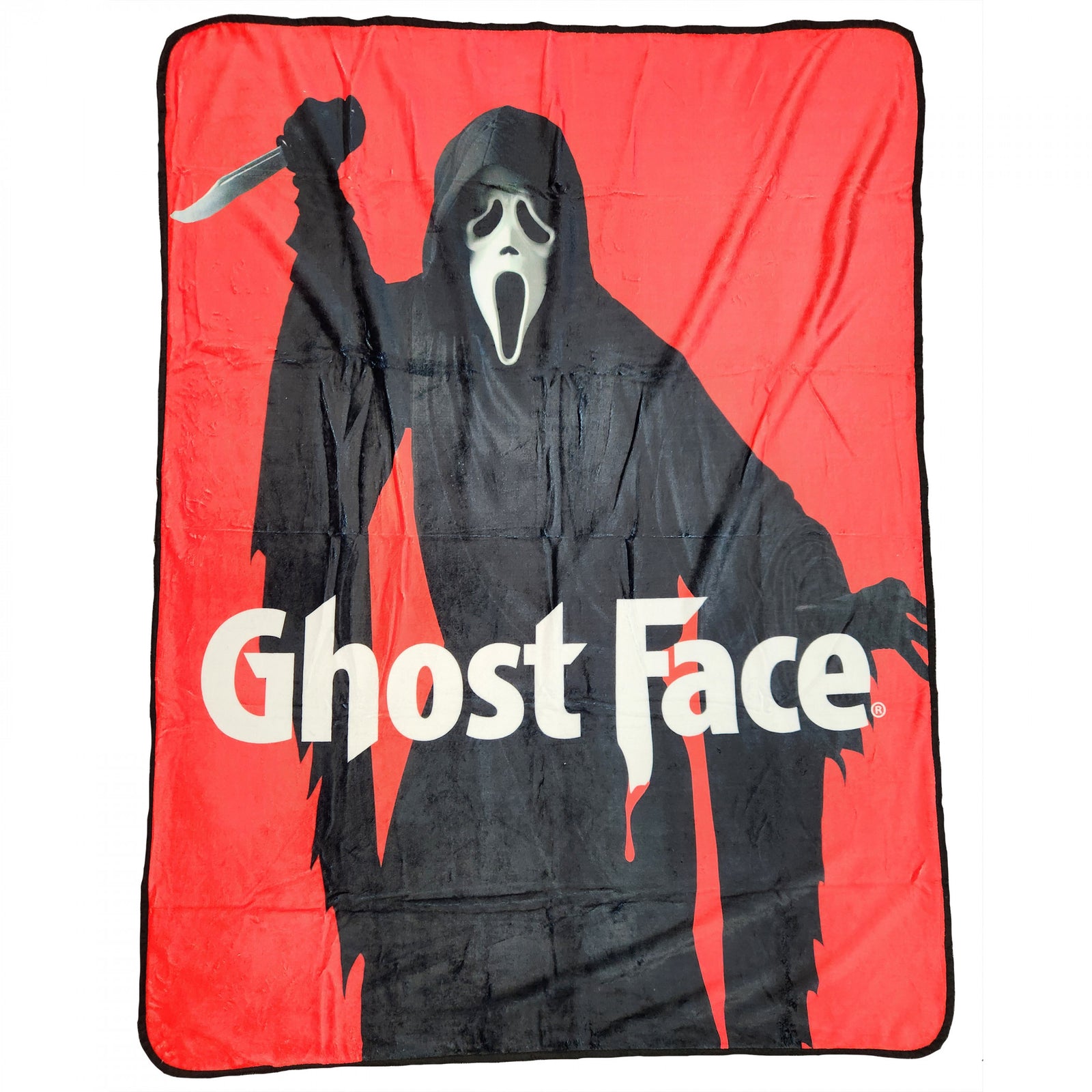 Scream Ghostface Fleece Throw Blanket