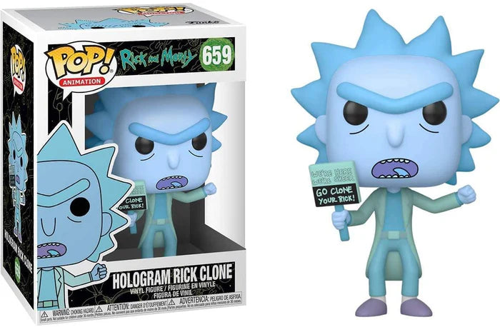 POP Rick and Morty Hologram Rick Clone