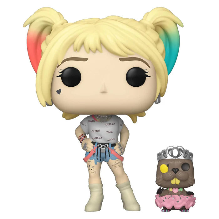 POP DC Comics Birds of Prey Harley Quinn w/ Beaver