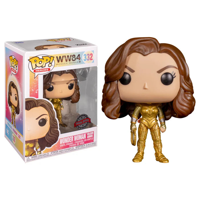 POP DC Comics WW84 Wonder Woman Golden Armor