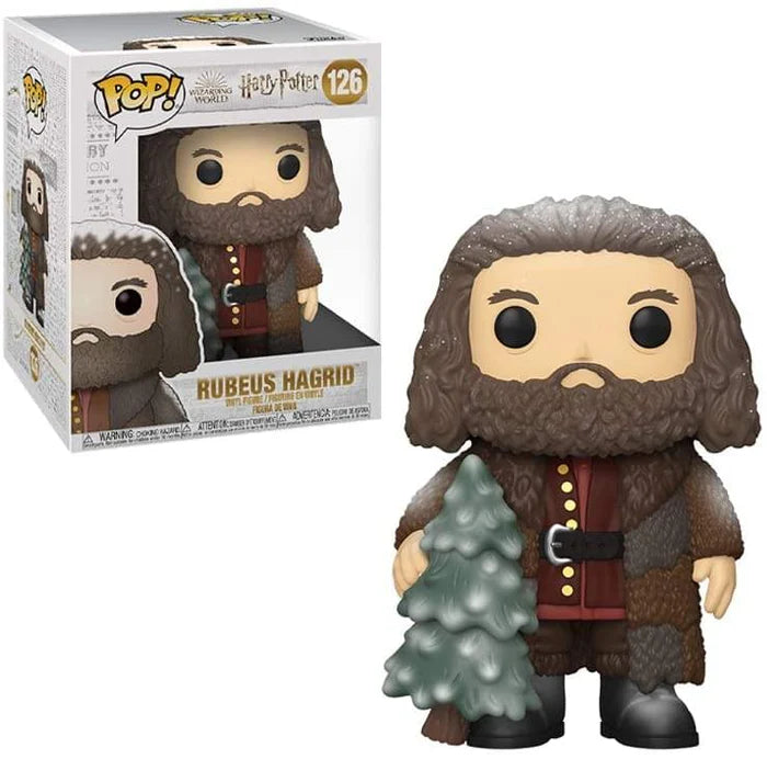 POP 6 Inch Harry Potter Holiday Hagrid