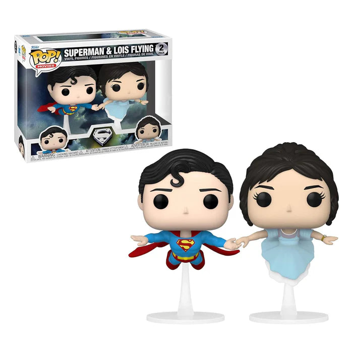 POP 2-Pack DC Comics Superman & Lois Flying