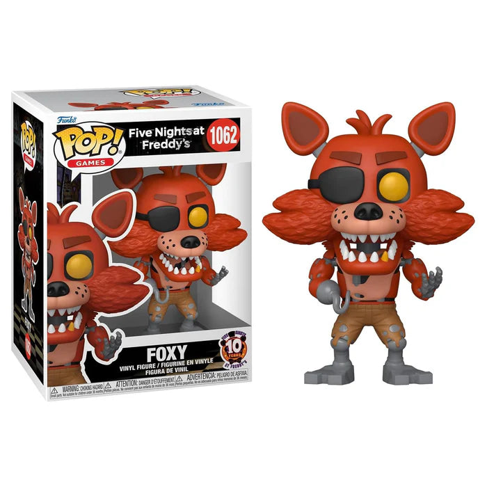 POP Five Nights at Freddy's 10th Anniversary Foxy