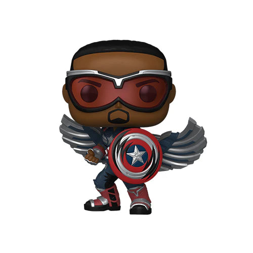 Pop! Marvel Captain America Brave New World Captain America Sam Wilson Deco International Exclusive