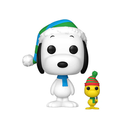 Pop! & Buddy Peanuts Snoopy & Woodstock Holiday