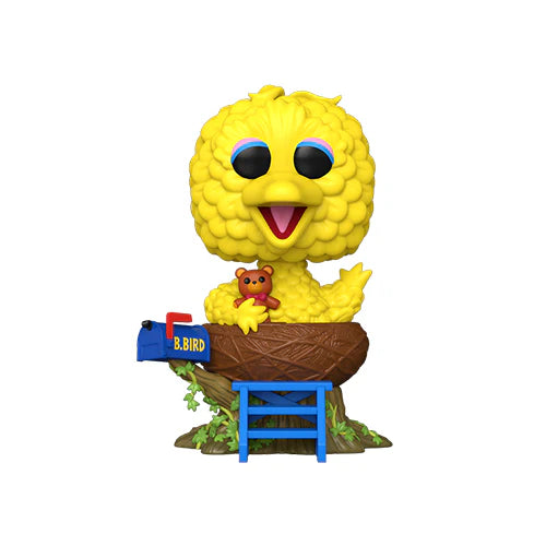 Pop! Deluxe Sesame Street Big Bird In Nest