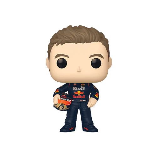 Pop! Racing Formula 1 Max Verstappen Oracle Red Bull Racing w/Helmet