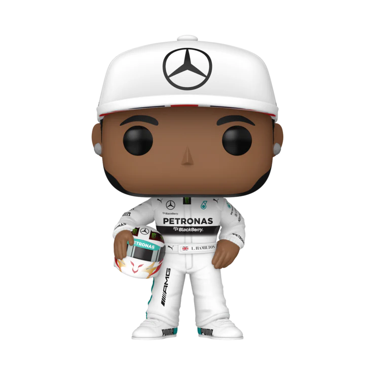 Pop! Racing Formula 1 AMG Petrona Lewis Hamilton w/Helmet