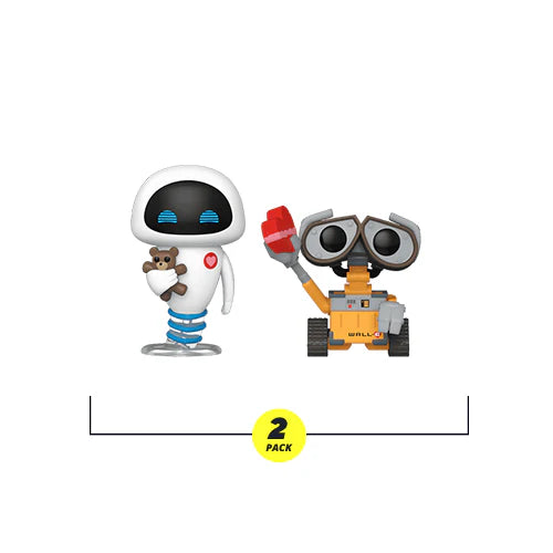 Pocket Pop! Disney Valentines Wall-E & Eve 2-Pack