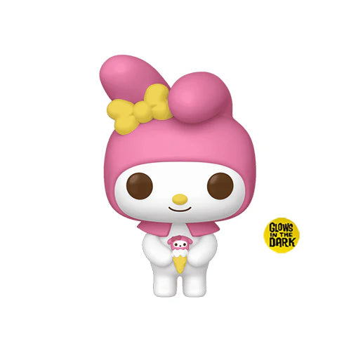 Pop! Sanrio Hello Kitty My Melody w/Ice-Cream Glow International Exclusive