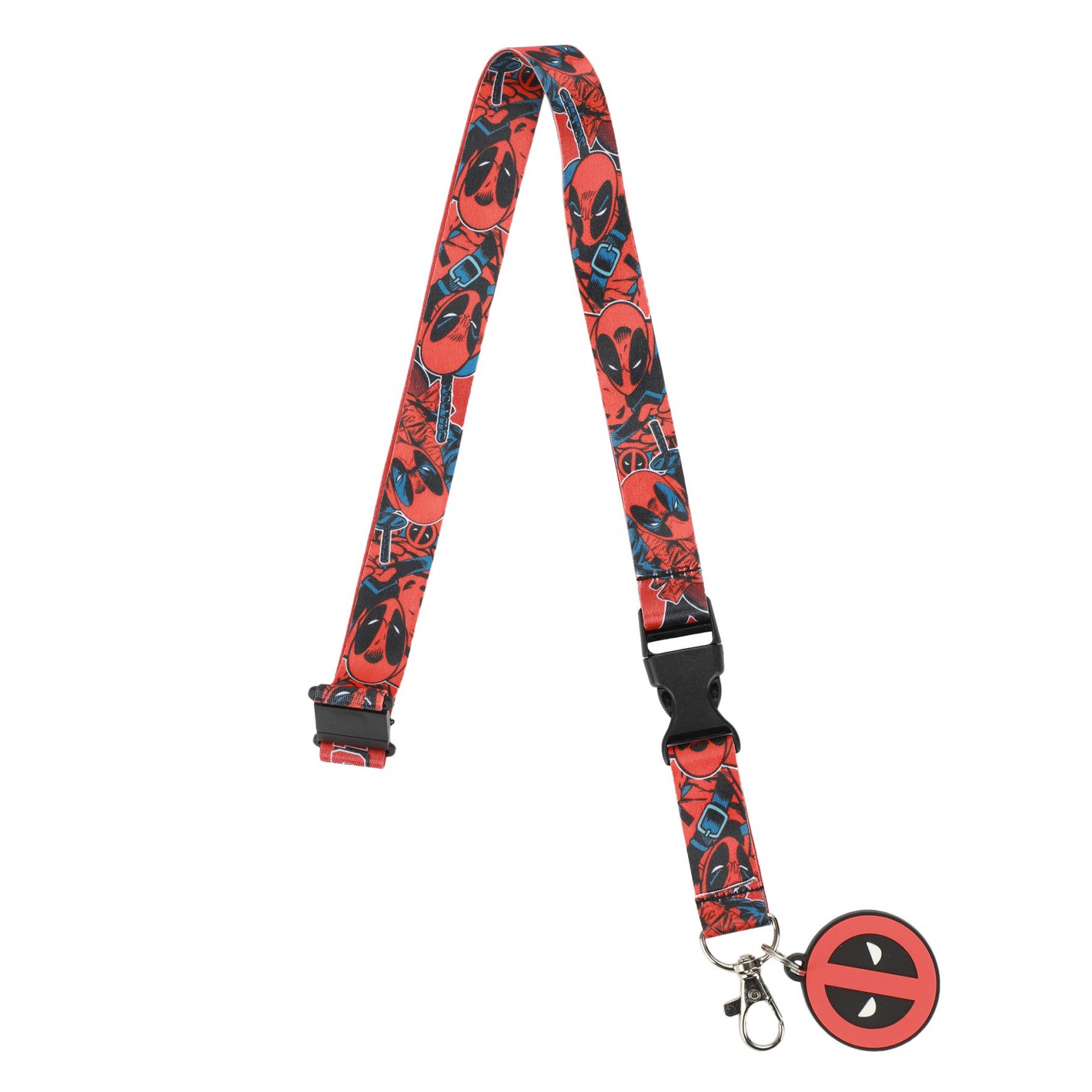 Deadpool Collage and Logo Lanyard