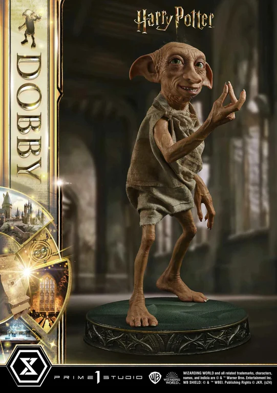 PRIME 1 STUDIO HARRY POTTER DOBBY BONUS VERSION HIGH DEFINITION MUSEUM MASTERLINE