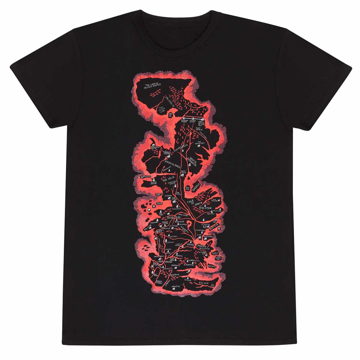 House Of The Dragon Map T-Shirt