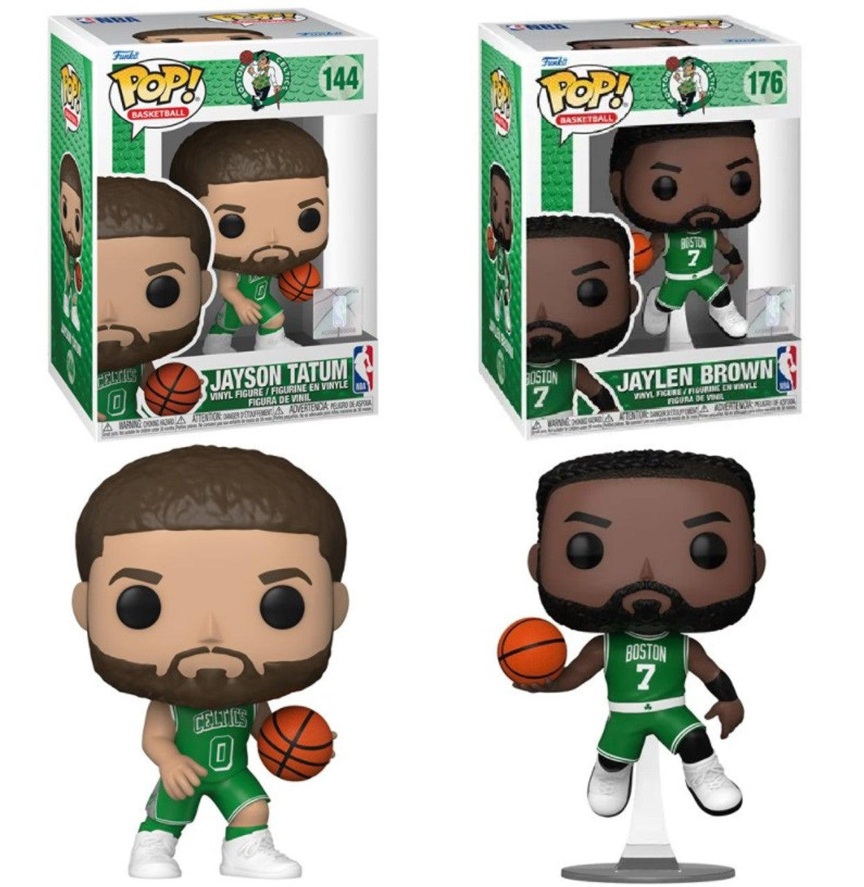 Pop! NBA Combo 2 Jayson Tatum / Jaylen Brown Boston Celtics