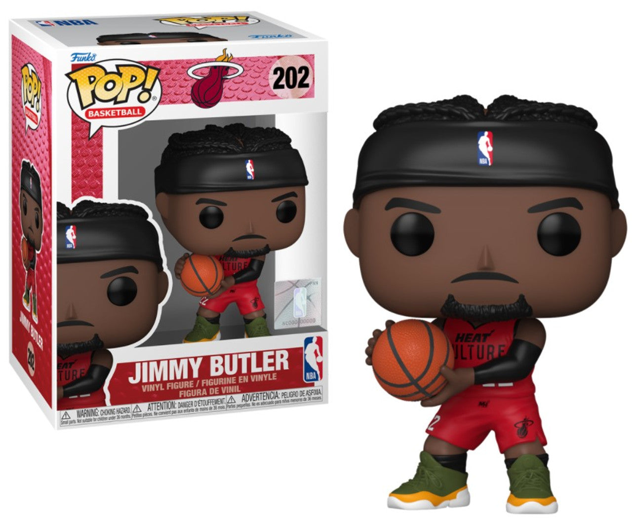 Pop! Jimmy Butler Miami Heat 2024 City Edition Jersey NBA