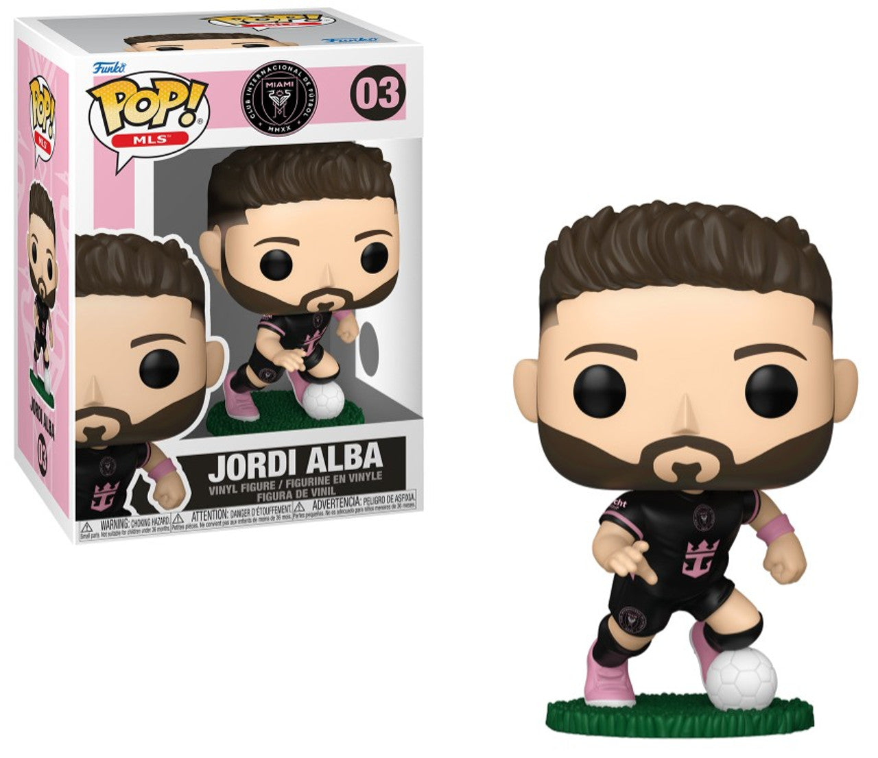 Pop! MLS Soccer Jordi Alba Inter Miami