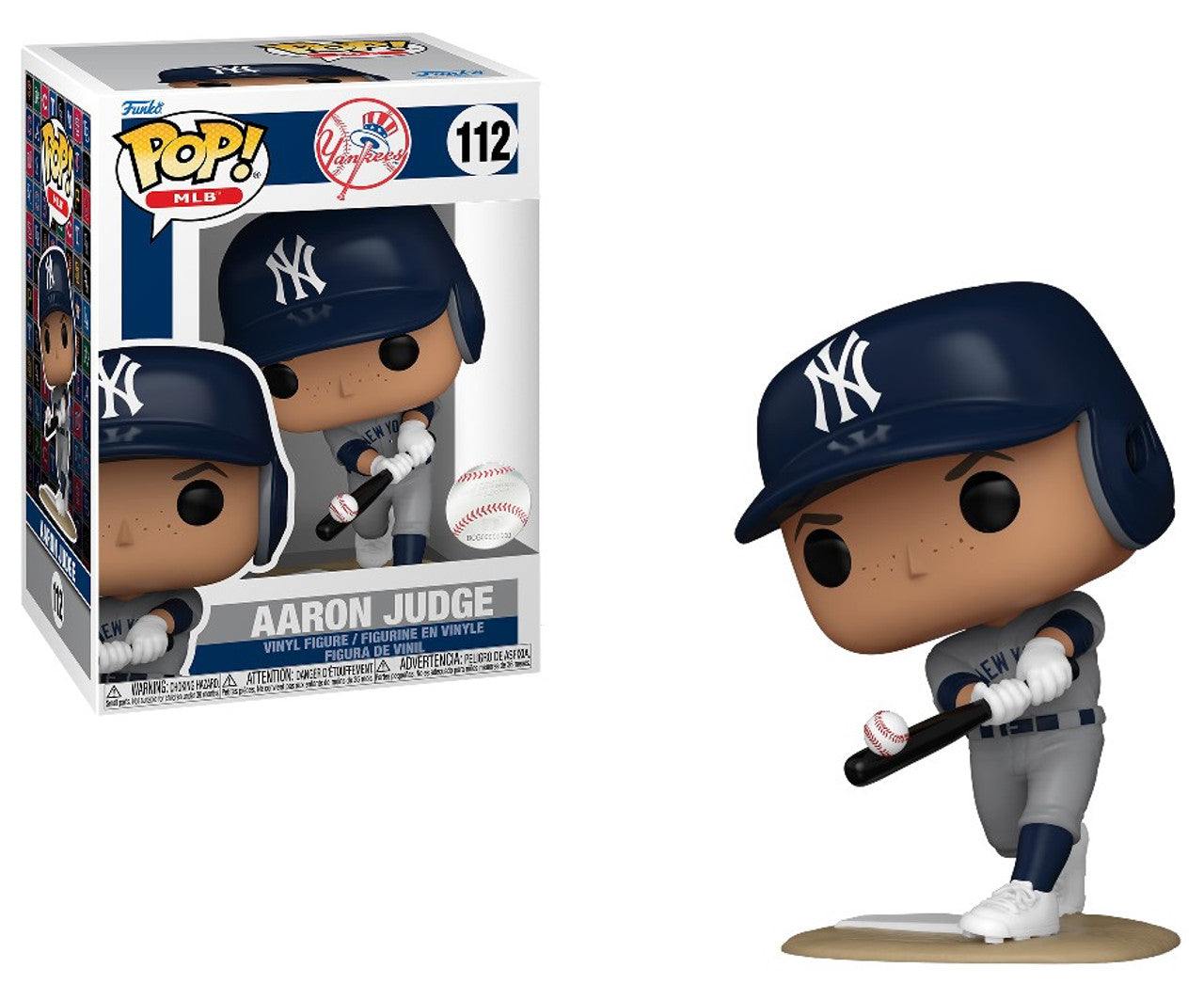 Pop! Aaron Judge New York Yankees Grey Jersey MLB