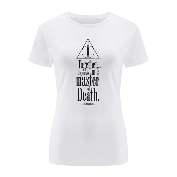 Deathly Hallows Harry Potter White T-Shirt