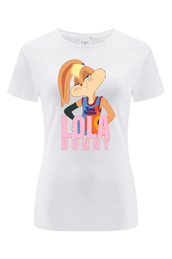 Space Jam Looney Tunes White T-shirt