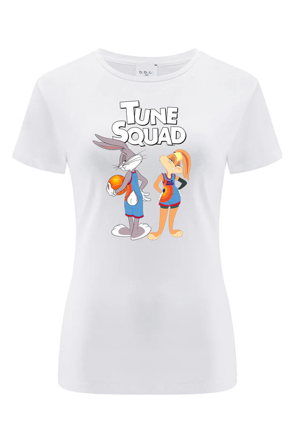 Space Jam Looney Tunes White T-shirt