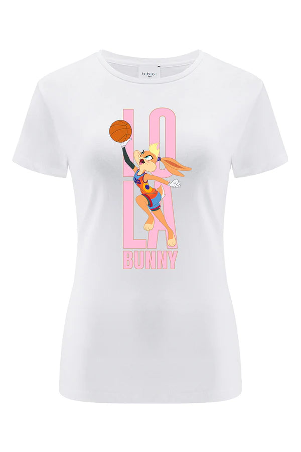 Space Jam Looney Tunes White T-shirt