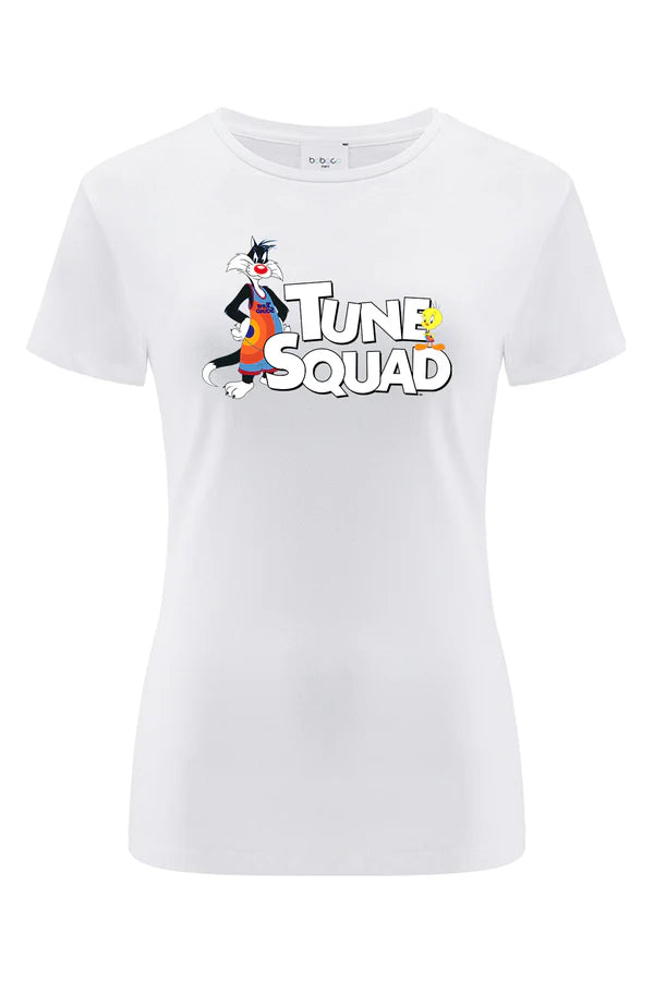 Space Jam Looney Tunes White T-Shirt