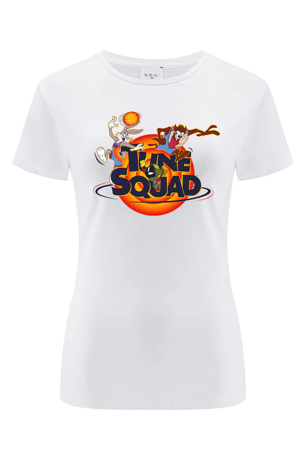 Space Jam Looney Tunes White T-shirt