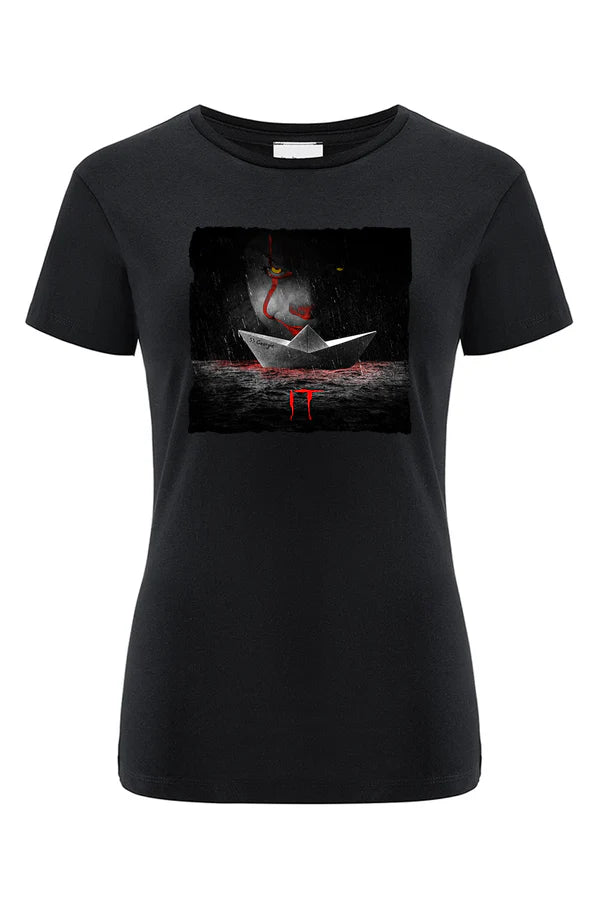 It Horror Black T-shirt