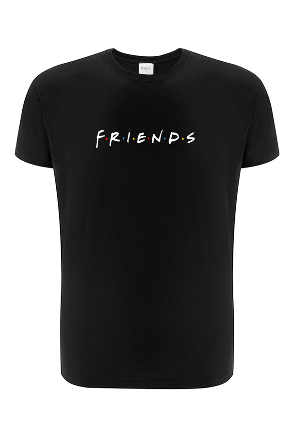 Friends Black T-shirt