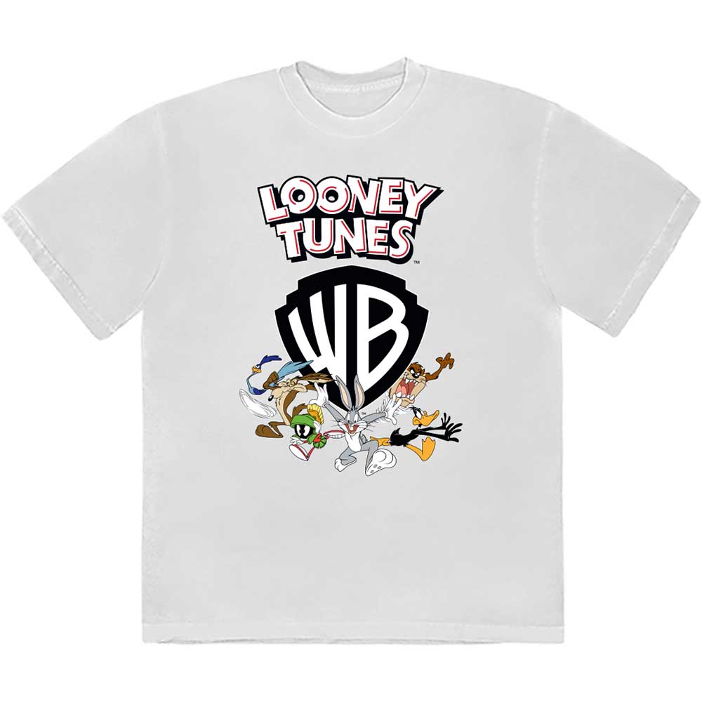 LOONEY TUNES WARNER BROS SHIELD T-SHIRT