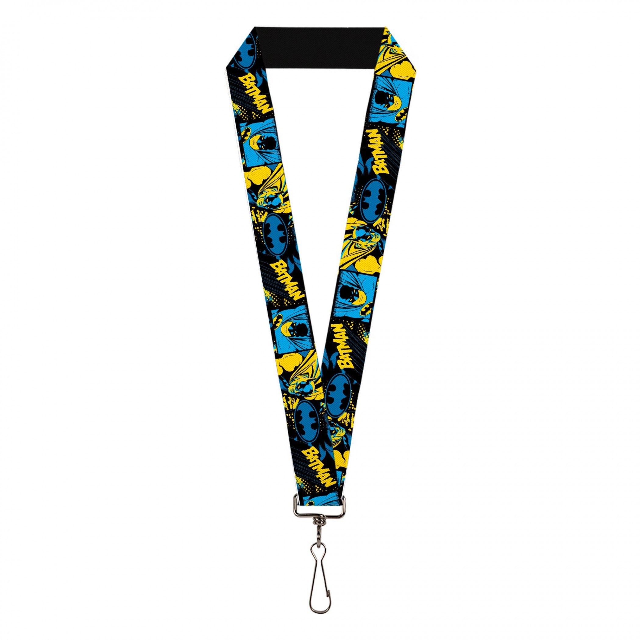 Batman Action Panels Lanyard