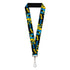 Batman Action Panels Lanyard