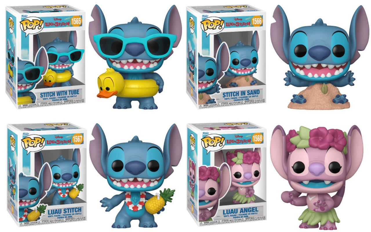 Pop! Complete Set 4 Lilo & Stitch Disney