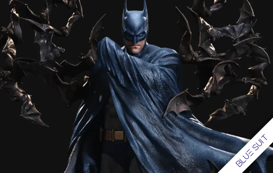 Batman Birth of Justice Blue Suit Statue