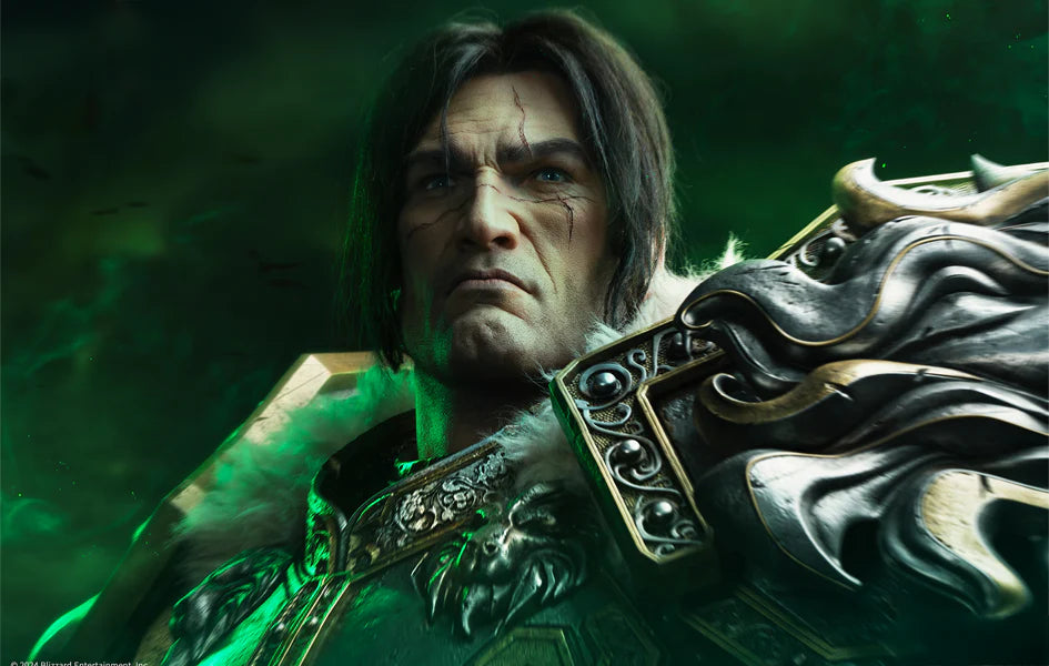 World of Warcraft Legion King Varian Wrynn Life-Size Bust