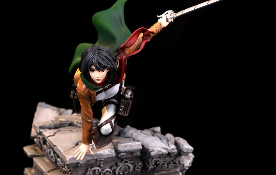 ATTACK ON TITAN MIKASA ACKERMAN 1/10 SCALE DIORAMA