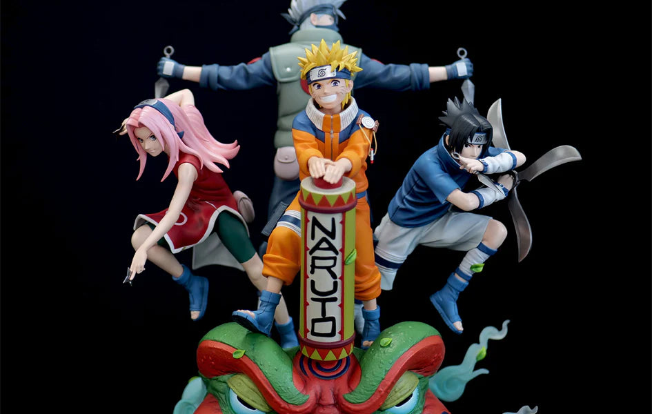 Naruto Team 7 1/6 Scale Statue